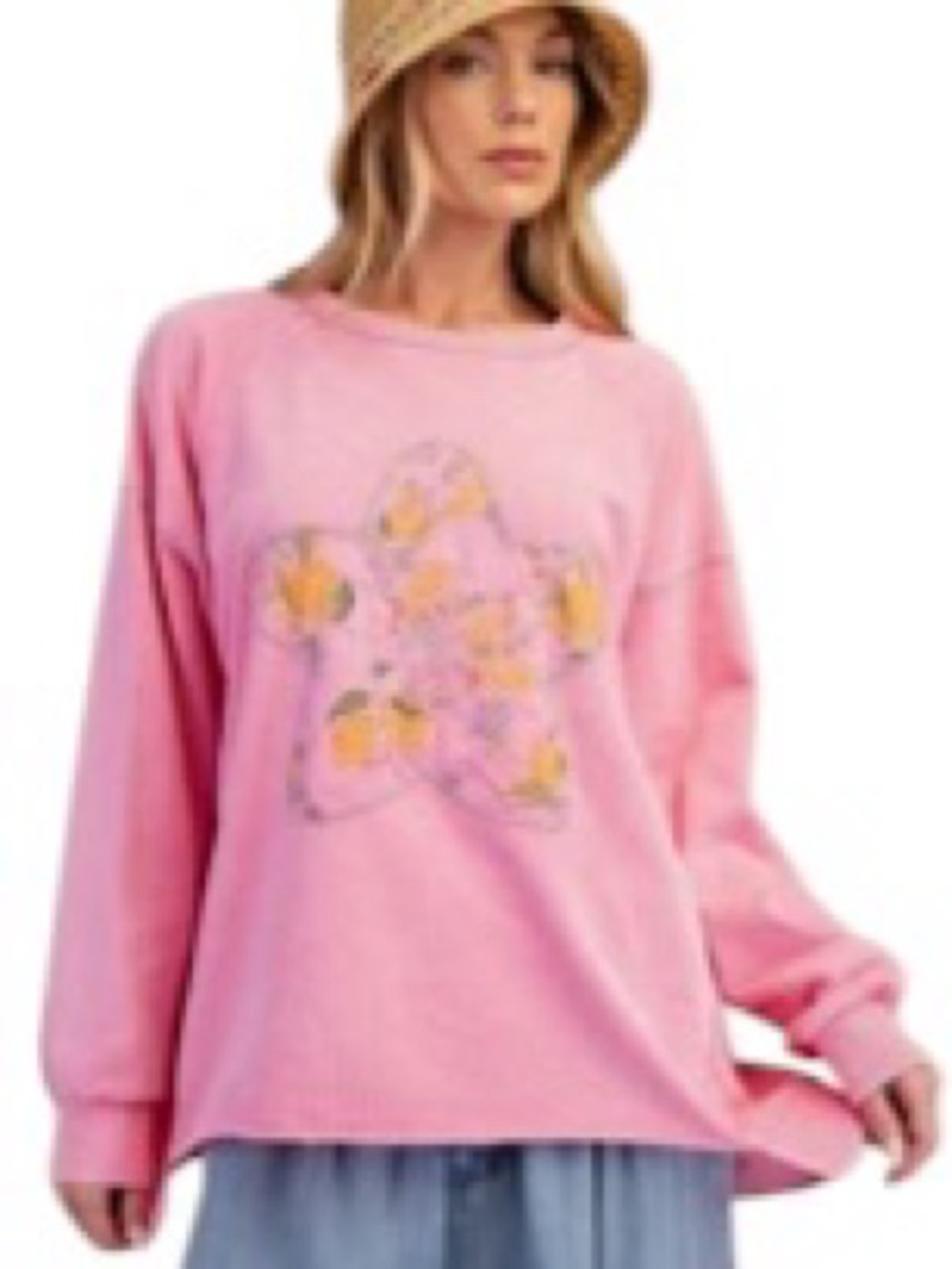 165: EASEL NWT PULLOVER PINK FREESIA (H29) - Picture 1 of 1